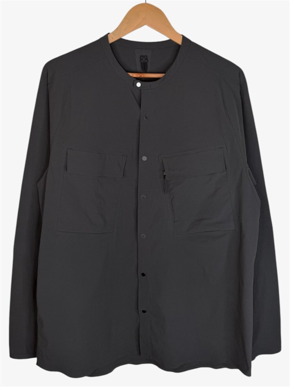 LULULEMON Rare LAB Confluence Snapdown Shirt Jacket - Dark Gray - Size L